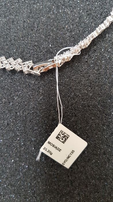 Biżuteria kruk nowy naszyjnik cyrkonie