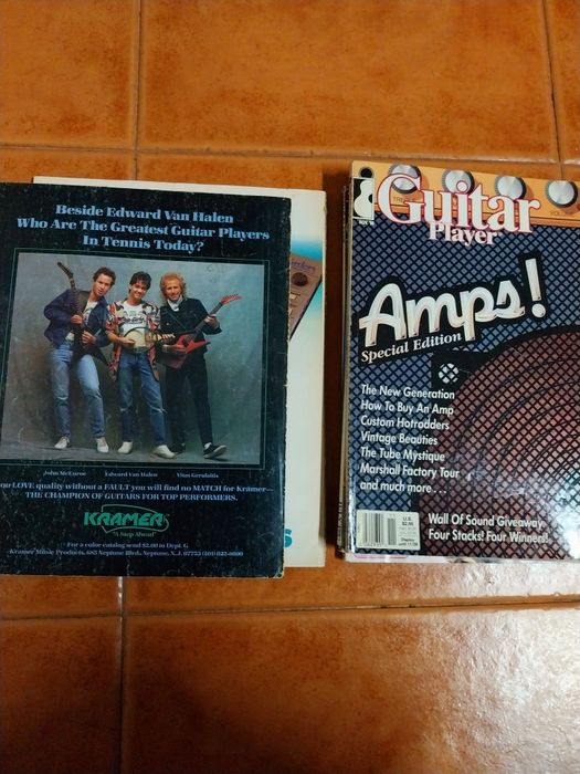 Guitar Player Revistas anos 80 - Lote