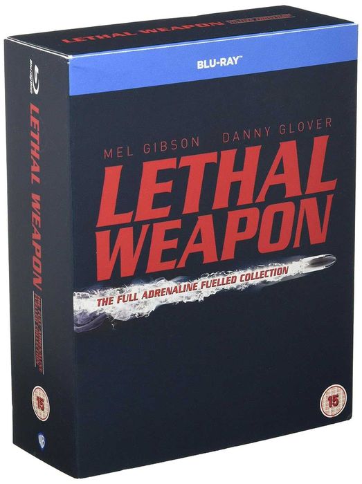 Colecção Lethal Weapon Arma Mortífera Blu-ray - Mel Gibson - NOVO