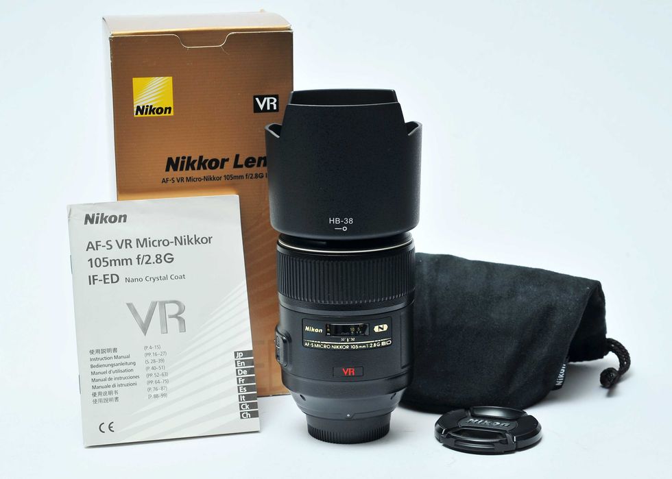 Nikon AF-S VR Micro 105mm f/2.8G IF-ED