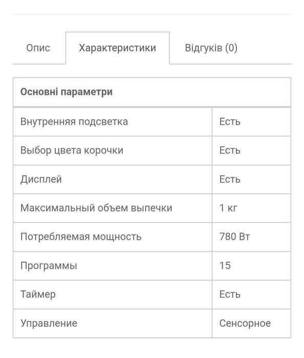 Хлібопіч Kenwood BM450