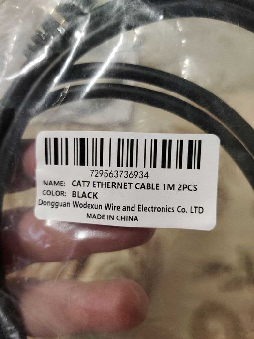 Кабель Ethernet RJ45 CAT 6-8 Baseus Vention 1 - 20 м кримпер Ugreen