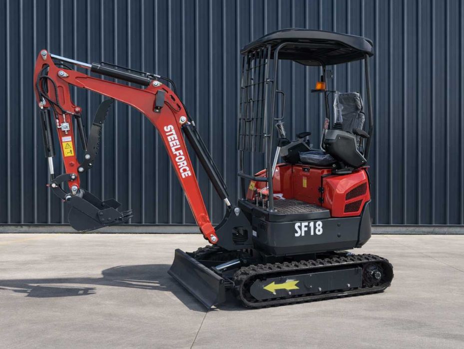 MINI GIRATORIA 1800kgs - Kubota D722 - Novo