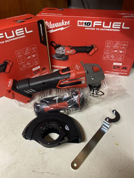 Szlifierka katowa milwaukee M18 FSAG125XB rapid stip