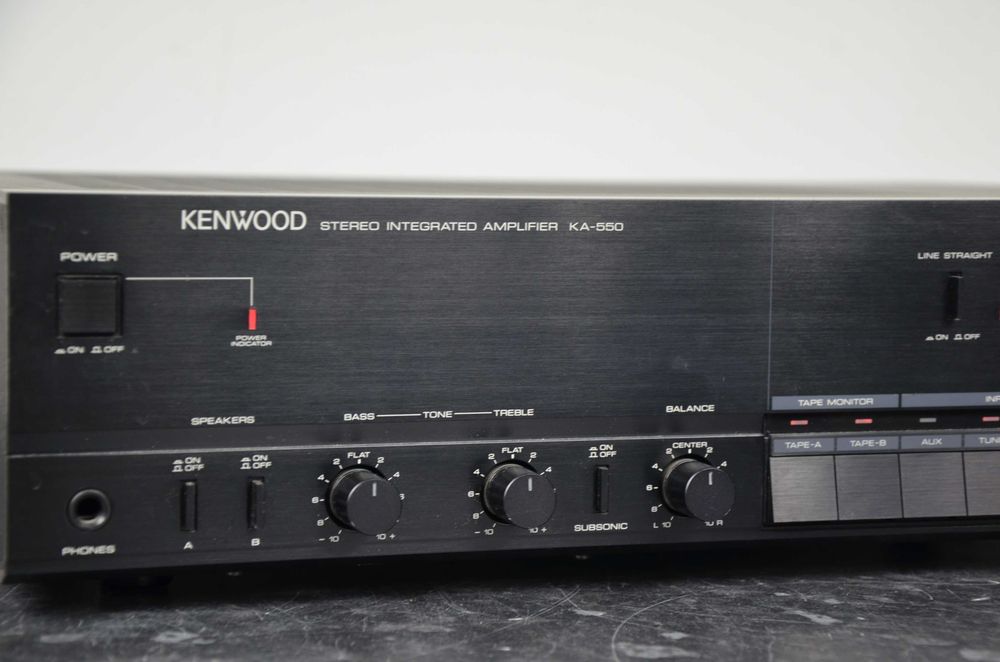 Wzmacniacz KENWOOD KA-550 czarny STEREO JAPAN Okazja