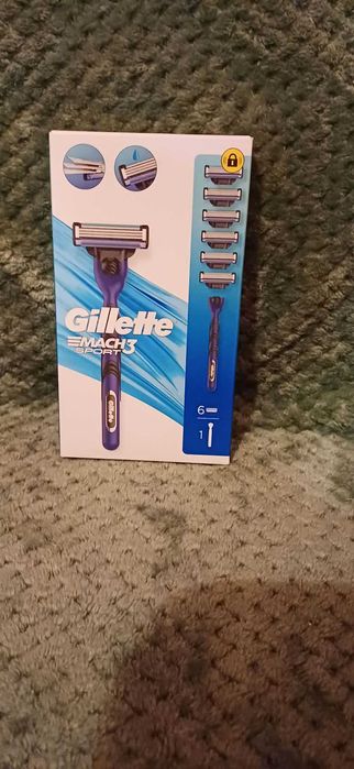 Gillette mach 3 - rączka i 6 nożyków