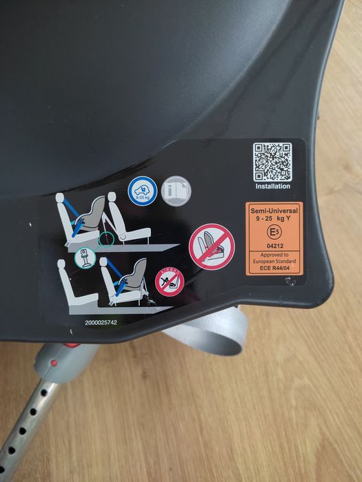 Fotelik 9-25 tyłem Britax Romer Max Way