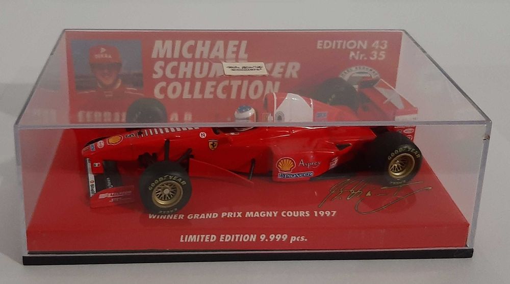 Michael Schumacher Ferrari F310B 1997 Minichamps 1:43