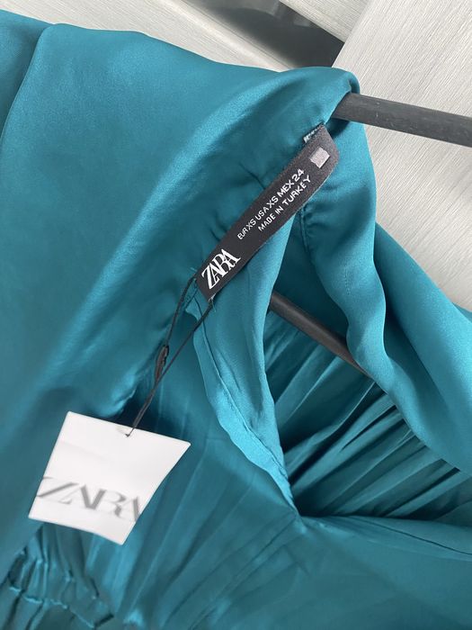 Sukienka satynowa zara r XS nowa
