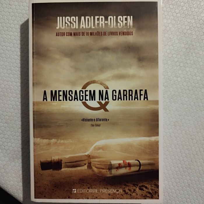 Livro A mensagem na garrafa - Jussi Adler-Olsen