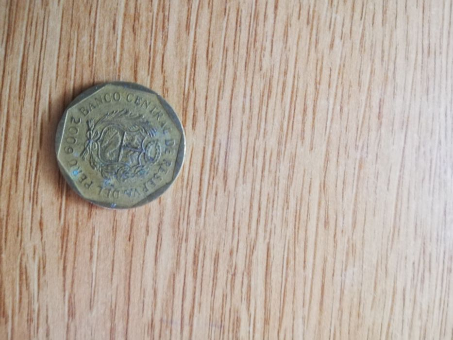 Moeda 10 cêntimos novo sol 2009