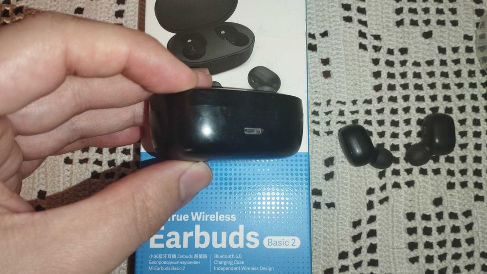 Auriculares True Wireless Bluetooth Xiaomi Mi Earbuds Basic 2 - Preto