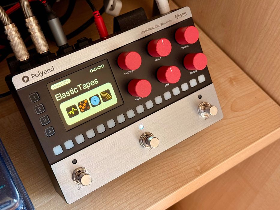 Polyend MESS — multiefekt gitarowy, syntezatorowy. IDEALNY STAN, PODSATAWKA