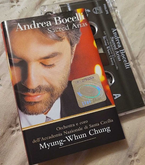 Andrea Bocelli - dwie kasety w stanie IDEALNYM