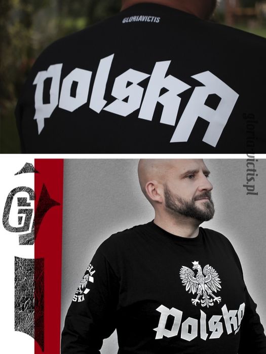POLSKA PATRIOTYCZNA koszulka męska Gloria Victis 8 rozmiarów EXpRESS