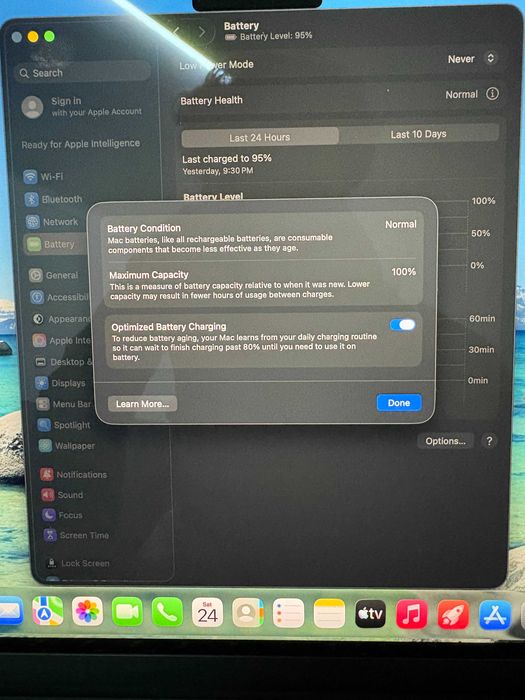 MacBook Air 13-inch, M4, 2025, 16GB Memory