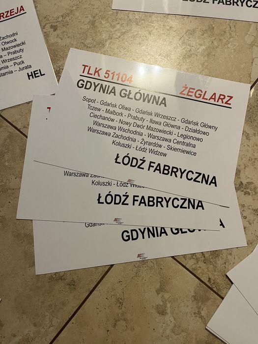 Sprzedam Tablice relacyjne, zaglowki OPIS!
