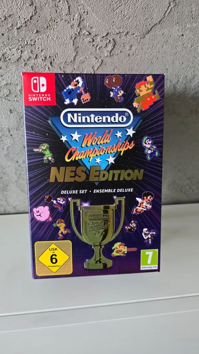 Nintendo World Championship NES Edition Deluxe Set Nowa plomby