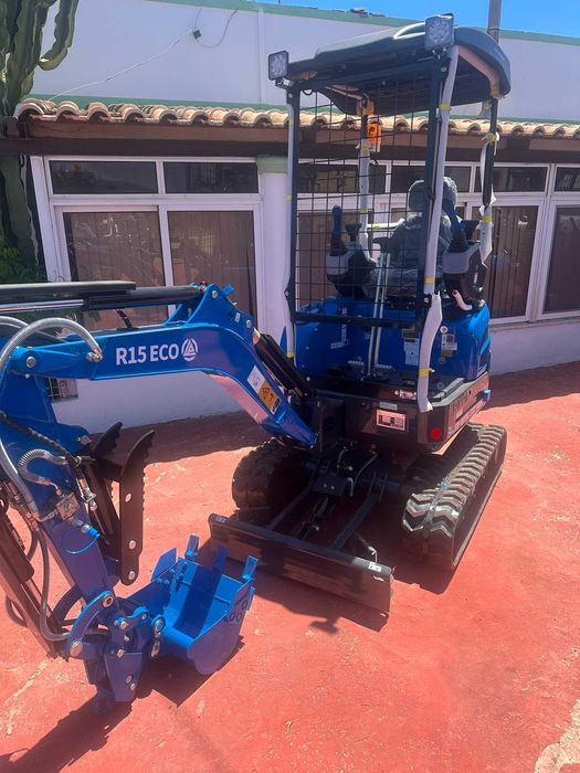 Mini Escavadora RIPPA R15 1.5T Nova com Garantia