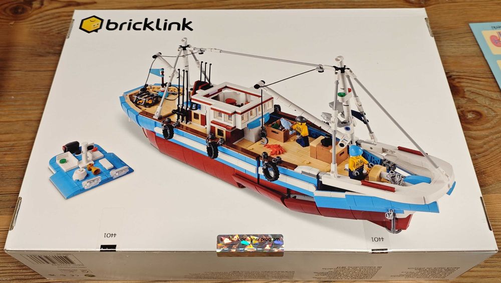 LEGO 910010 BrickLink Designer Program - Duży kuter rybacki