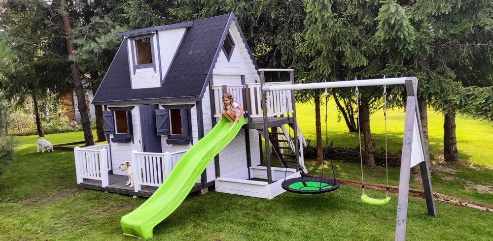 Plac zabaw dla Dzieci Wykonamy każdy projekt domków dla Dzieci