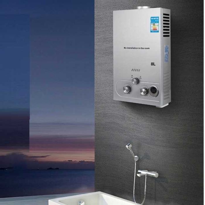 Przepływowy podgrzewacz wody gazowy ( LPG) 24KW 12L/MIN