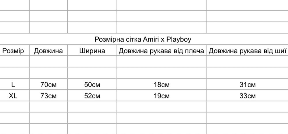 Футболка AMIRI x PLAYBOY