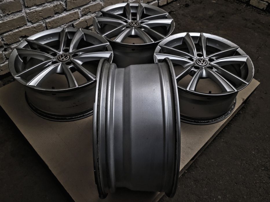R18 5x112 | Original | Germany | Volkswagen/Audi/Skoda/Seat/Cupra.. | VAG | Рідна фарба, ідеальний технічний стан, без дефектів | Преміум диски | 4шт