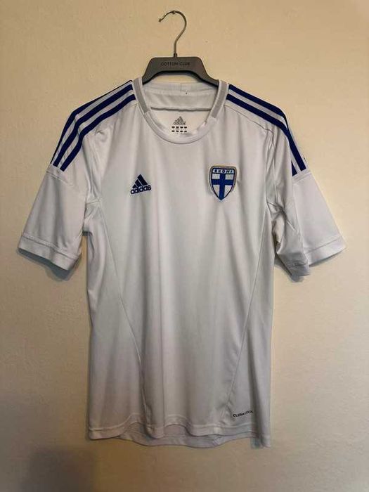 Finlandia Suomi Koszulka piłkarska domowa 2012/2013 Adidas ClimaCool