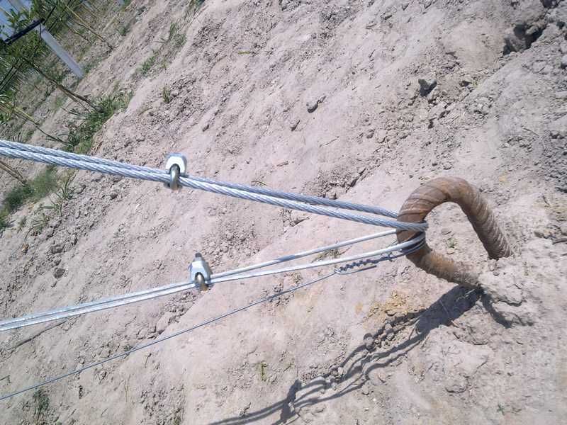 Анкер якір садовий. Шнековий анкер Заземляючий анкер