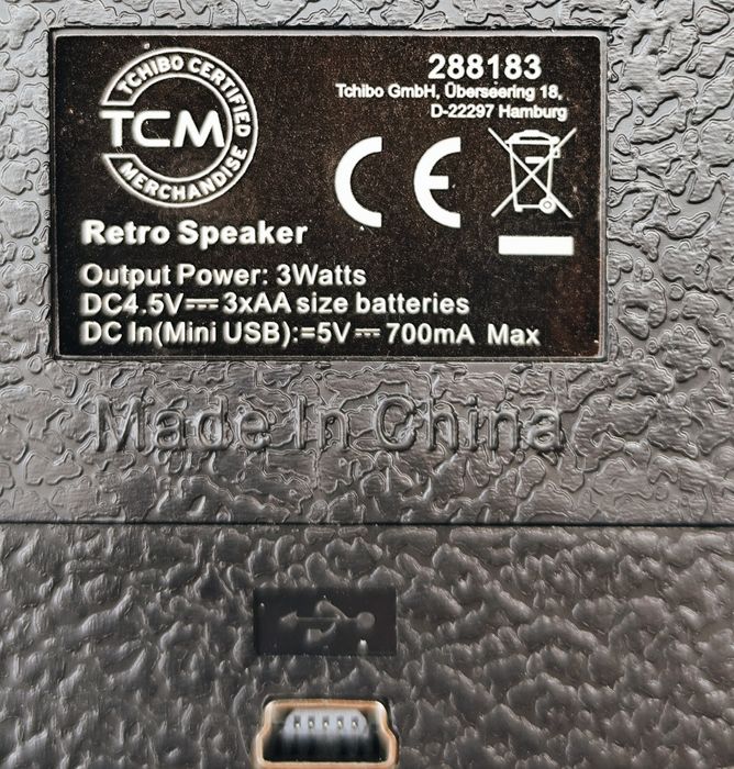 Głośnik retro 3W