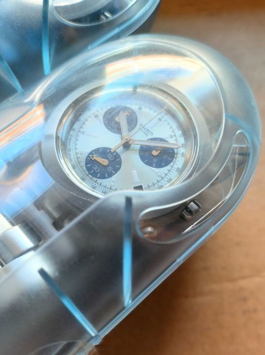 Swatch Irony Diaphane Chrono Icestorm – SVCK4002