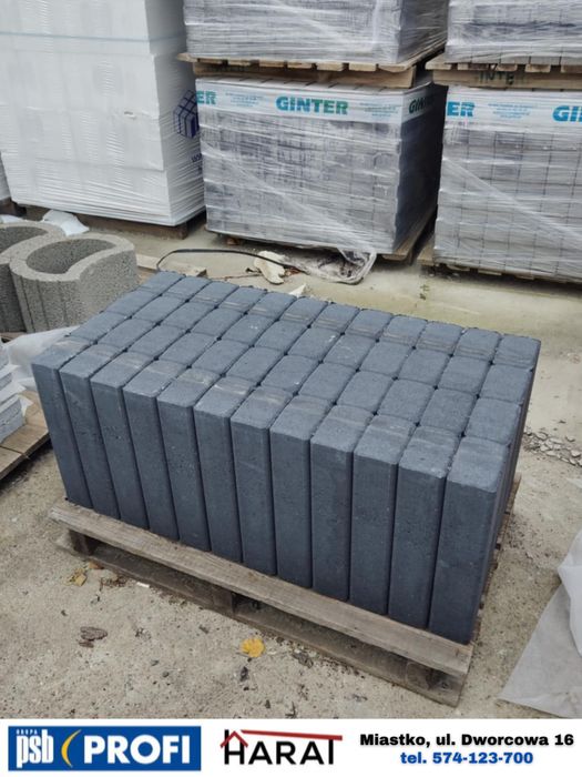 Obrzeże palisadowe Ginter 50/40/8