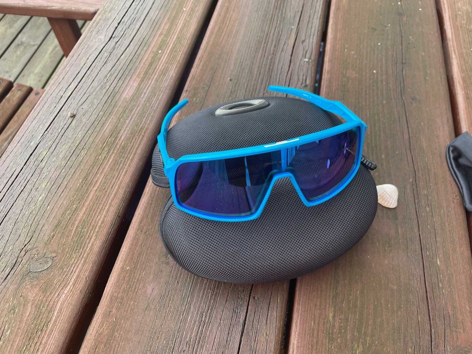 okulary przeciwsłoneczne Oakley Sutro Prizm niebieskie kite