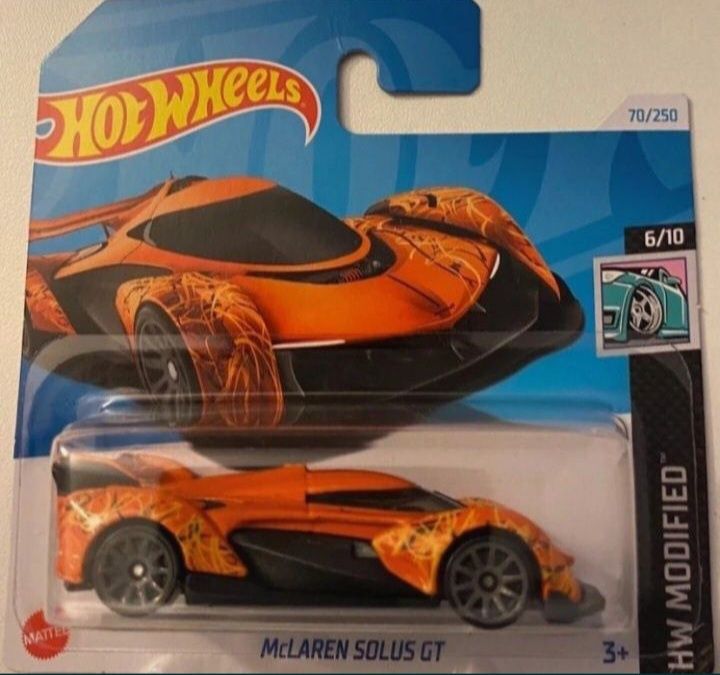 Mclaren solus GT hot wheels
