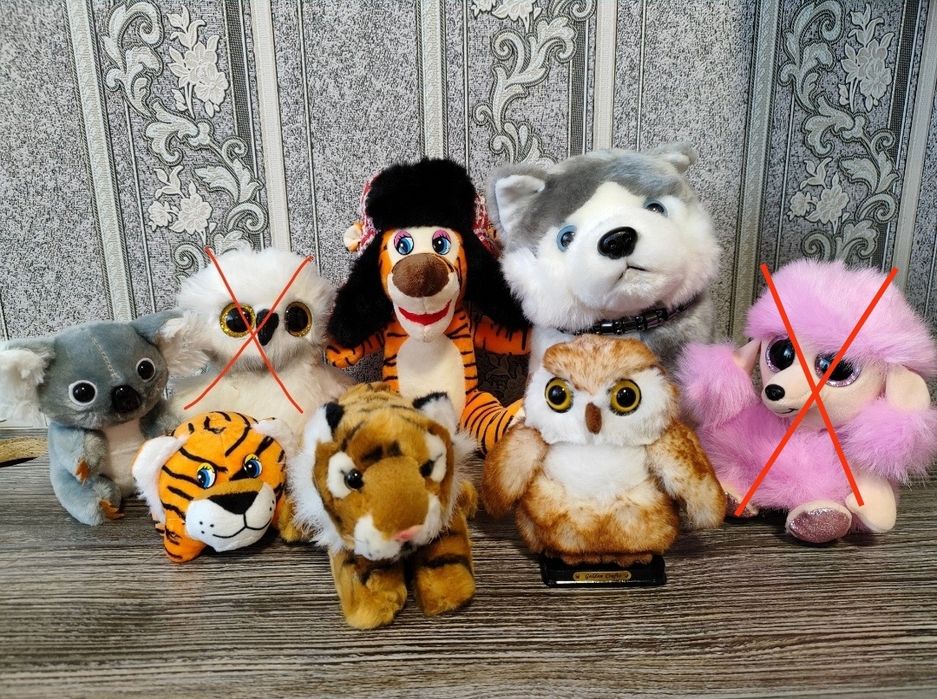 М'які іграшки, глазастики
