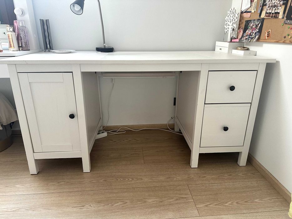 Biurko IKEA Hemnes drewno