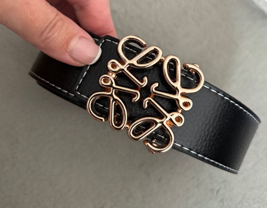 Pasek czarny  Loewe 110