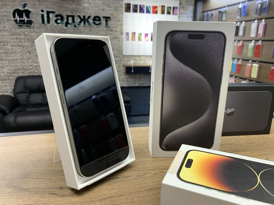 iPhone 15 Pro Max 512GB (Natural Titanium) Neverlock. Кредит. Гарантія