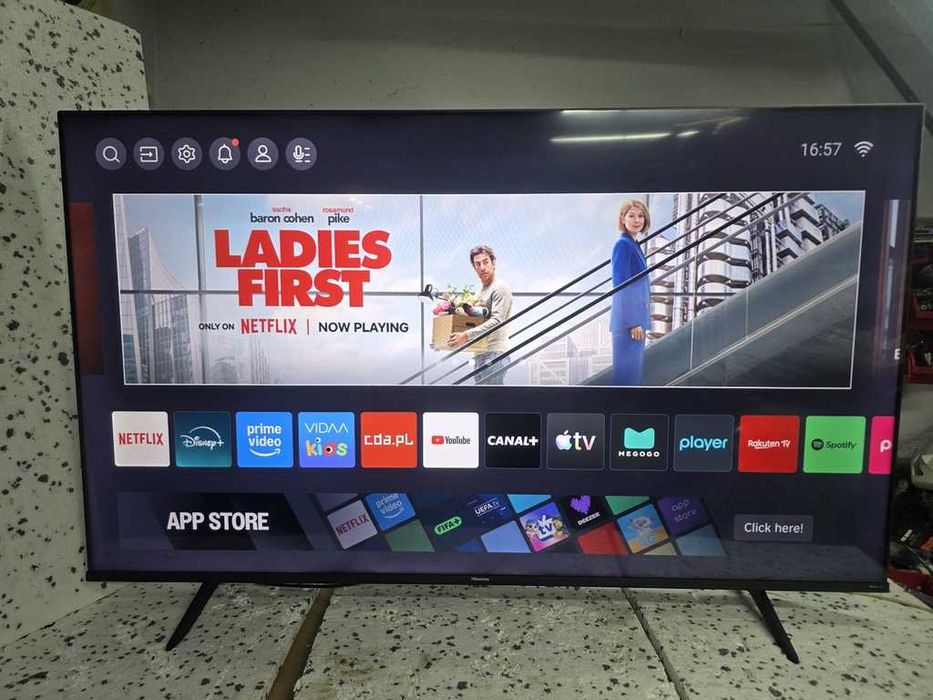 TV LED Hisense 58 cali 4k uhd - smart wi-fi