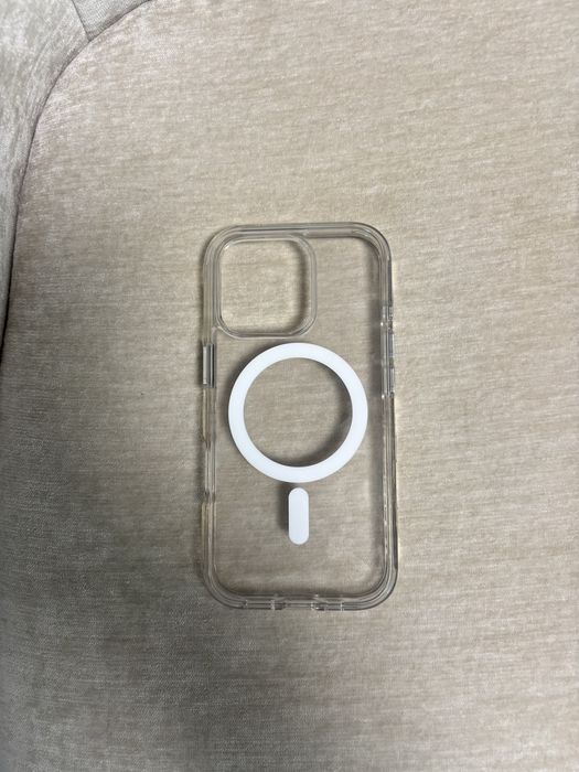 Прозорий чохол а 16pro з максейф оригінал