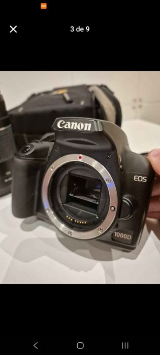 Máquina fotográfica Canon