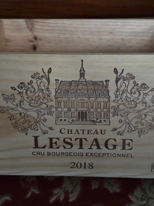 Drewniane skrzynki po winie z Francji