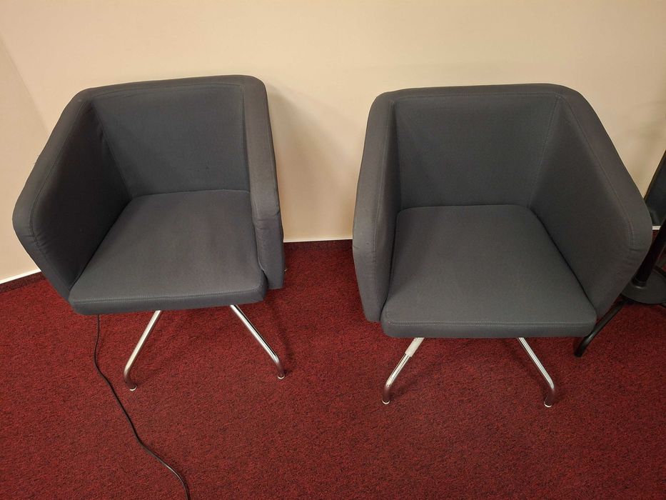 fotele biurowe 8 sztuk, krzesło obrotowe