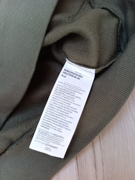 Bluza bawełniana męska khaki under armour rozmiar m