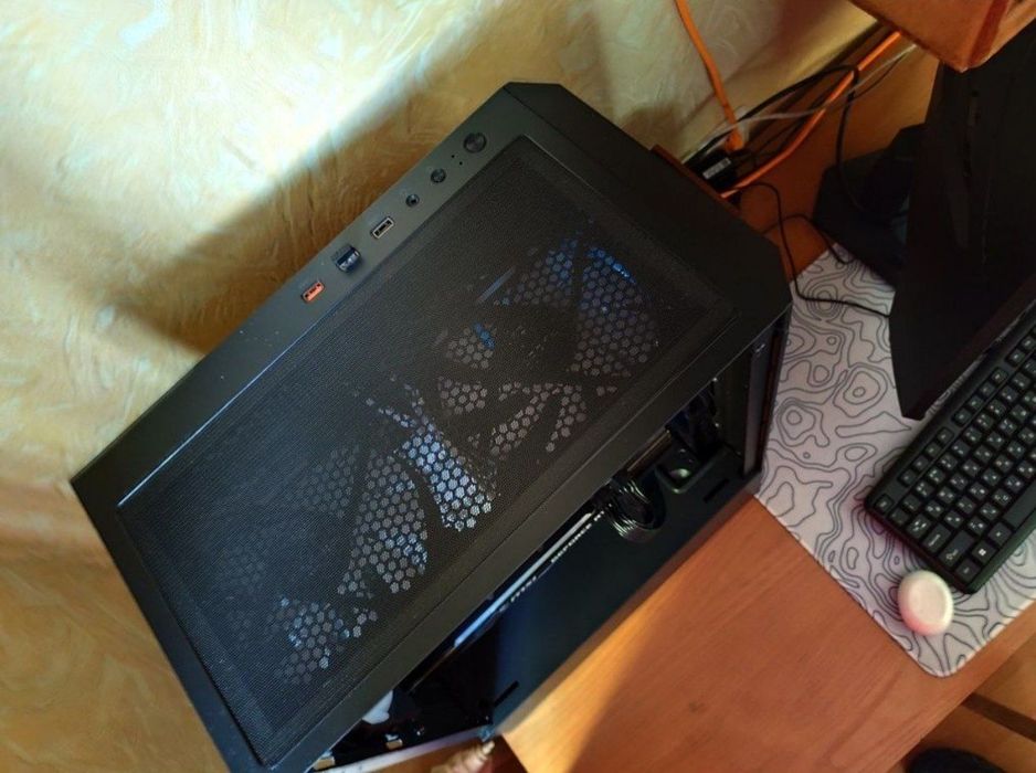 Игровой мощный ПК RTX 3060Ti, Ryzen 5600, SSD m.2, ОЗУ 16GB, ARGB