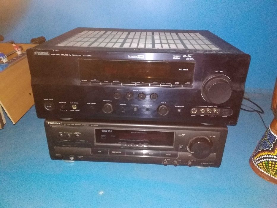 Amplituner yamaha AV SW-P130 RX-V661 HTR-563 CD subwoofer aktywny