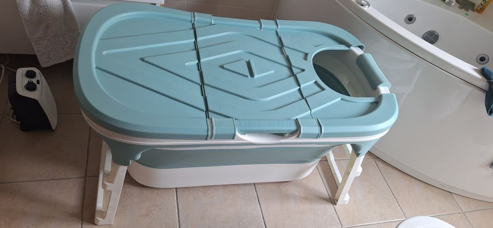 Banheira retrátil/ desdobrável