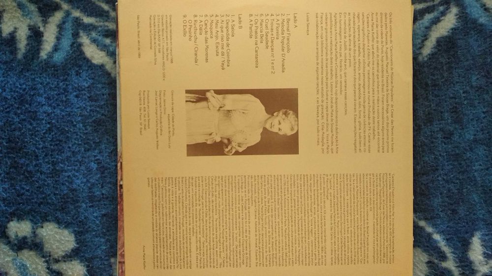Vinil. Cantares D'Aquém e D'Além Mar