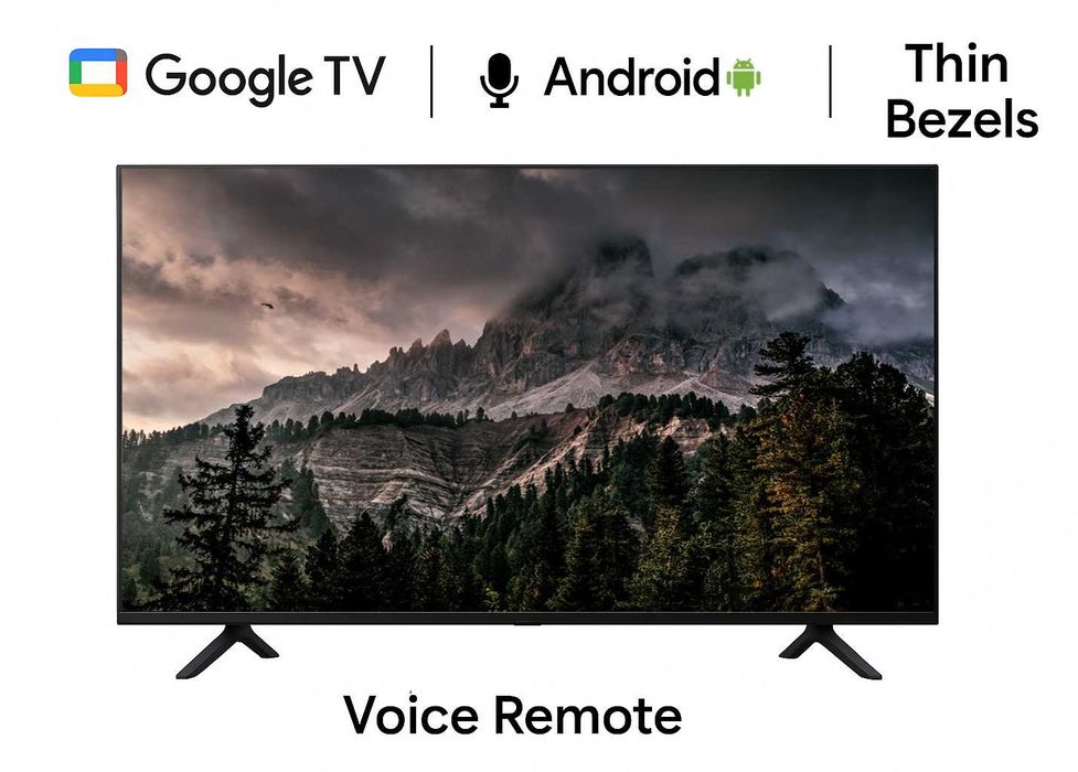 2026р FILIPS 45" Smart TV/Android 15/Wi-Fi/BT/Голосовий пошук